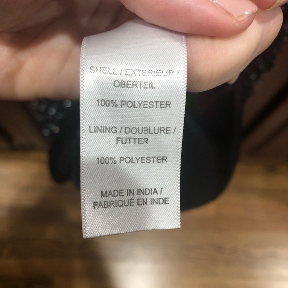 Adrianna Papell Black Sequin Tank Dress Short Sz 14 - Picture 8 of 9